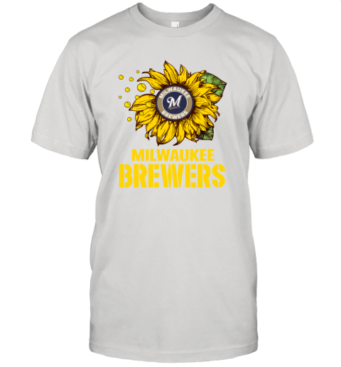 Brewers Sunflower MLB Baseball Unisex Jersey Tee