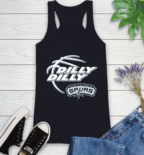 NBA San Antonio Spurs Dilly Dilly Basketball Sports Racerback Tank 10