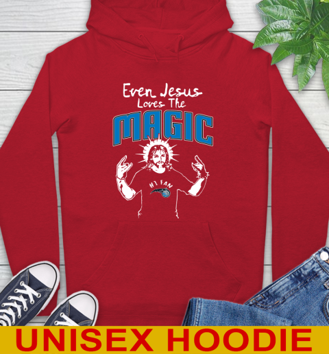 Orlando Magic NBA Basketball Even Jesus Loves The Magic Shirt Hoodie 10