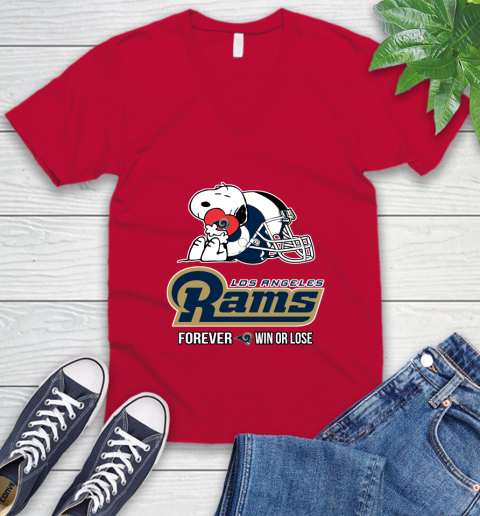 NFL The Peanuts Movie Snoopy Forever Win Or Lose Football Los Angeles Rams 55