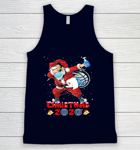 Orlando Magic Funny Santa Claus Dabbing Christmas 2020 NBA Tank Top 2