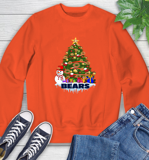 Chicago Bears Merry Christmas NFL Football Sports Sweatshirt 4
