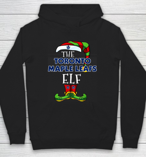 Toronto Maple Leafs Christmas ELF Funny NHL Hoodie