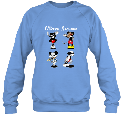 rsdx mickey jackson four style dance micheal jackson sweatshirt 35 front carolina blue