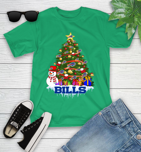 Buffalo Bills Merry Christmas NFL Football Sports Youth T-Shirt 6