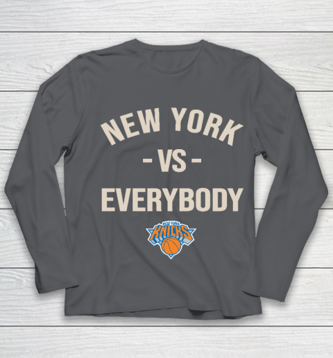 New York Knicks Vs Everybody Youth Long Sleeve - Image 7