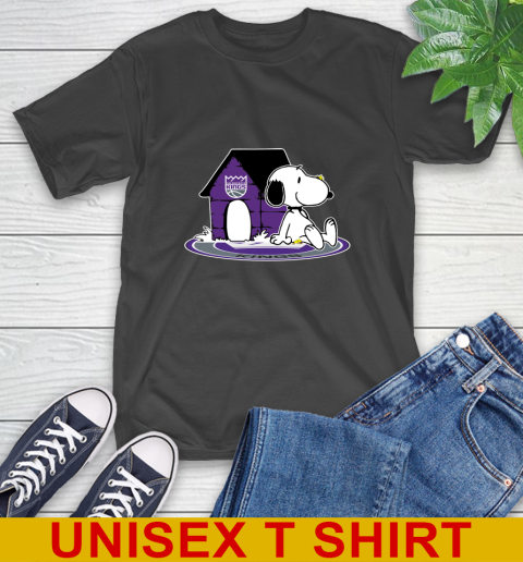 NBA Basketball Sacramento Kings Snoopy The Peanuts Movie Shirt T-Shirt 2