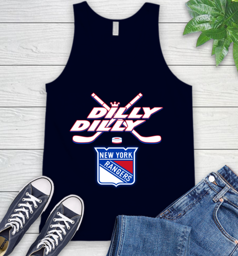 NHL New York Rangers Dilly Dilly Hockey Sports Tank Top 3