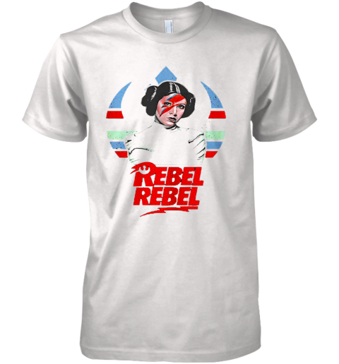 princess leia rebel rebel t shirt