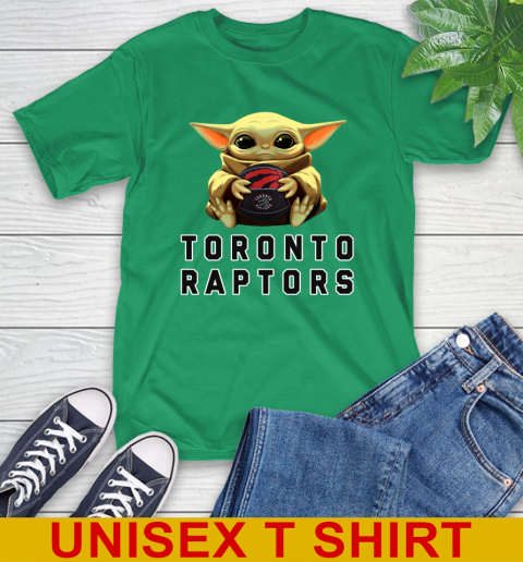 NBA Basketball Toronto Raptors Star Wars Baby Yoda Shirt 7