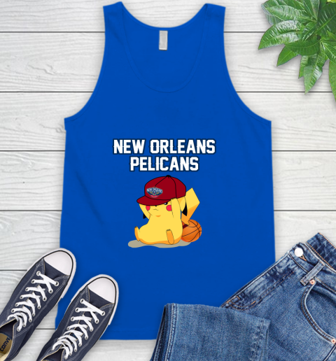 NBA Pikachu Basketball Sports New Orleans Pelicans Tank Top 5