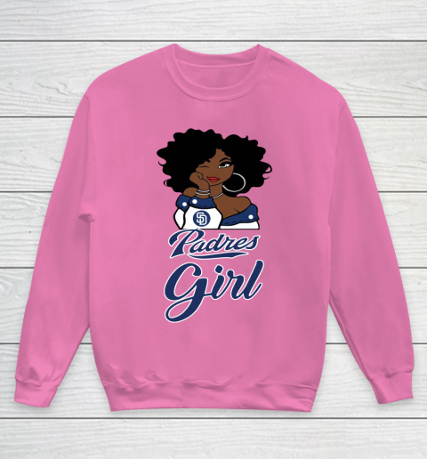 San Diego Padress Girl MLB Youth Sweatshirt 7