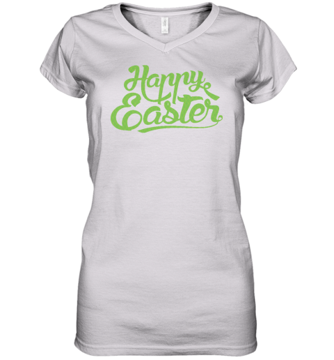 Happy Easter Women's V-Neck T-Shirt
