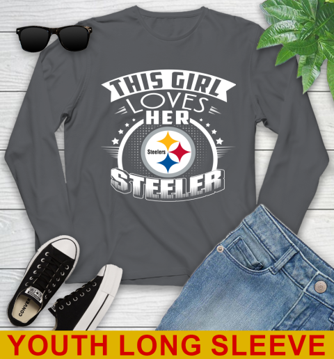 Pittsburgh Steelers NFL Football This Girl Loves Her Team 125