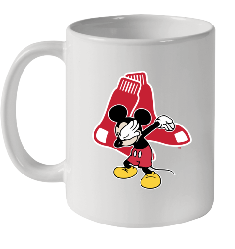 Boston Red Sox MLB Baseball Dabbing Mickey Disney Sports Ceramic Mug 11oz