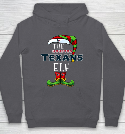 Houston Texans Christmas ELF Funny NFL Hoodie 4