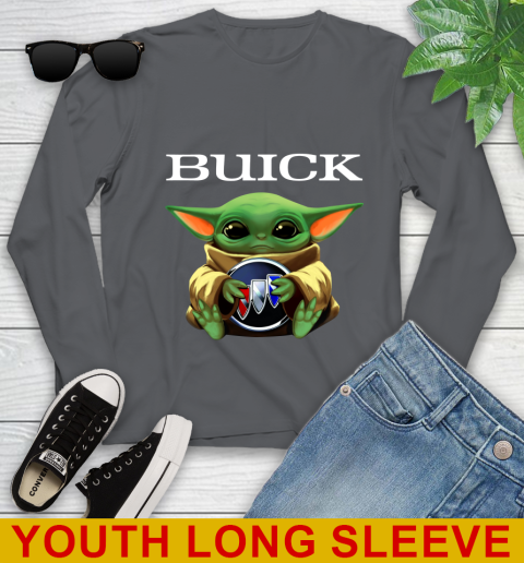 Star Wars Baby Yoda Hugs Buick Car Shirt 125