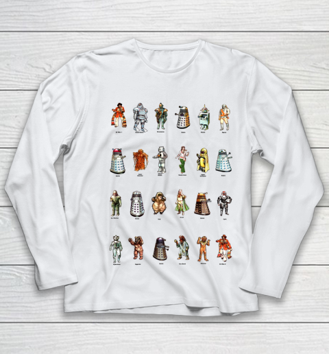 Doctor Who  1975 Weetabix Promotion Characters Youth Long Sleeve