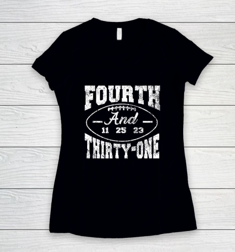 4th And 31 Alabama Fourth And Thirty One Alabama Women's V-Neck T-Shirt