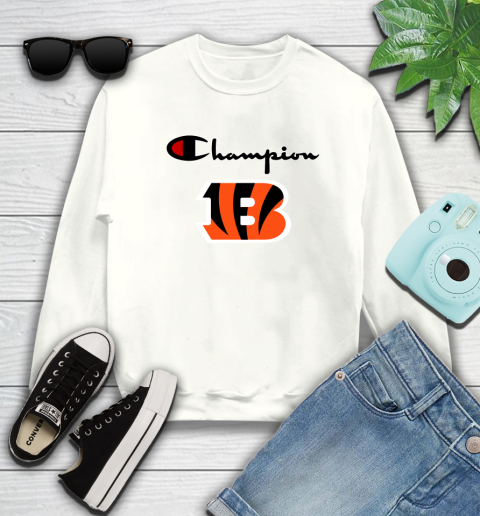 NFL Football Cincinnati Bengals Champion Shirt Sweatshirt