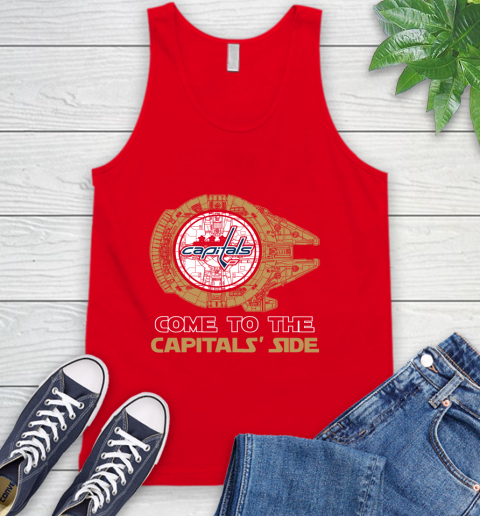 NHL Come To The Washington Capitals Wars Hockey Sports Tank Top 5