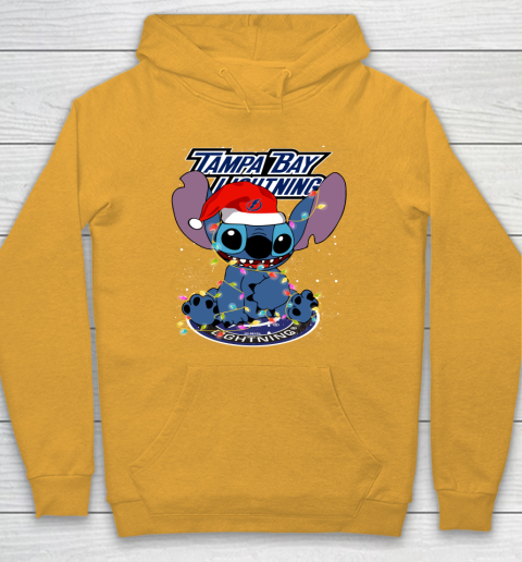 Tampa Bay Lightning NHL Hockey noel stitch Christmas Hoodie 2