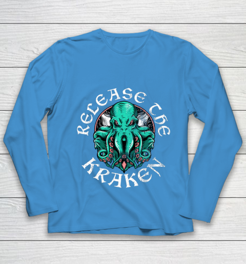Release The Kraken Youth Long Sleeve 5