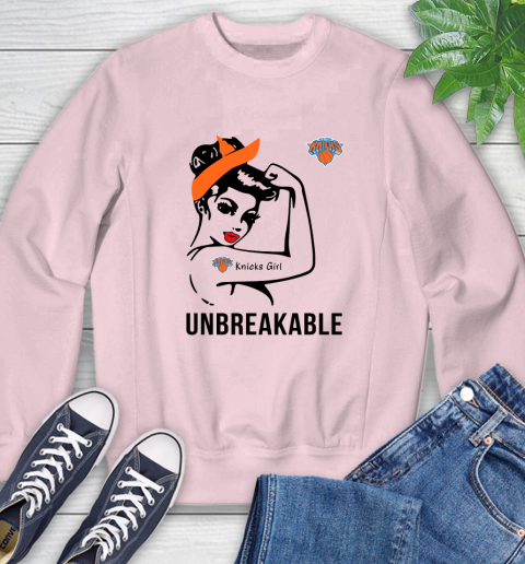 NBA New York Knicks Girl Unbreakable Basketball Sports Sweatshirt 6