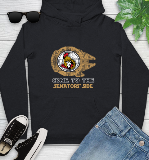 NHL Come To The Ottawa Senators Wars Hockey Sports Youth Hoodie