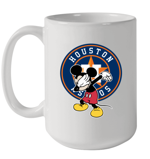 Houston Astros MLB Baseball Dabbing Mickey Disney Sports Ceramic Mug 15oz