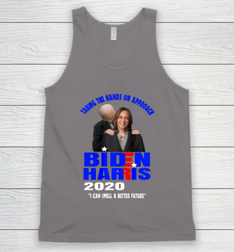 Anti Joe Biden Kamala Harris Hands On Can Smell The Future Tank Top 6