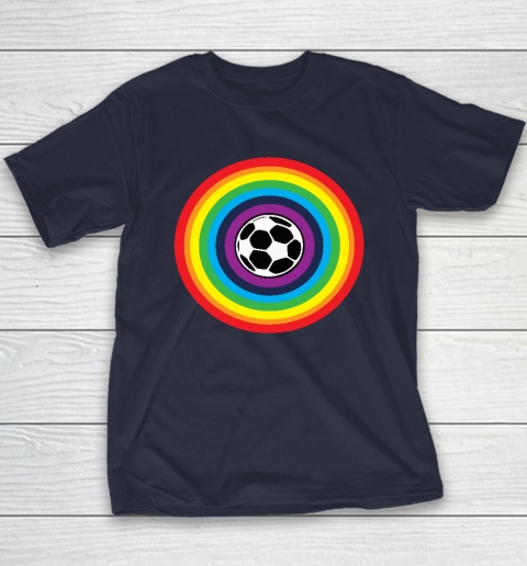 Grant Wahl Rainbow Shirt LGBT Rainbow Colours Soccer Football Worldcup 2022 Qatar Youth T-Shirt 2