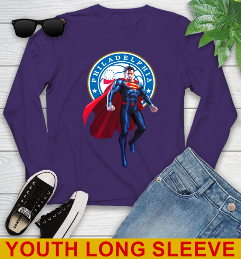 NBA Awesome Superman Basketball Sports Philadelphia 76ers 126
