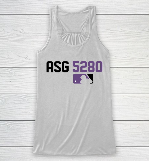 Asg 5280 tshirt baseball sports lover Racerback Tank