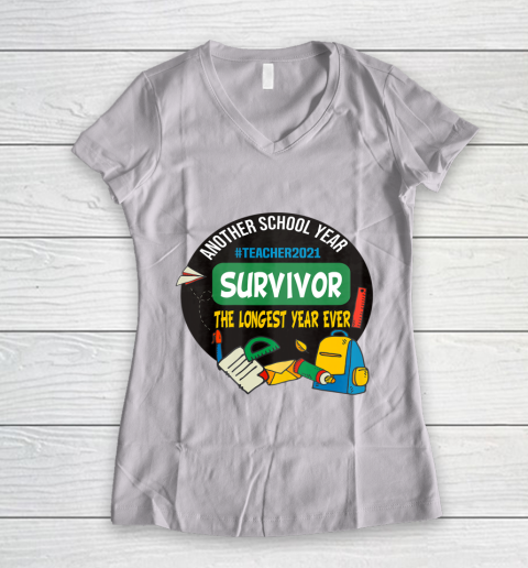Survivor Another School Year The Longest School Year Ever Women's V-Neck T-Shirt
