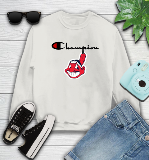 MLB Baseball Cleveland Indians Champion Shirt Sweatshirt 9