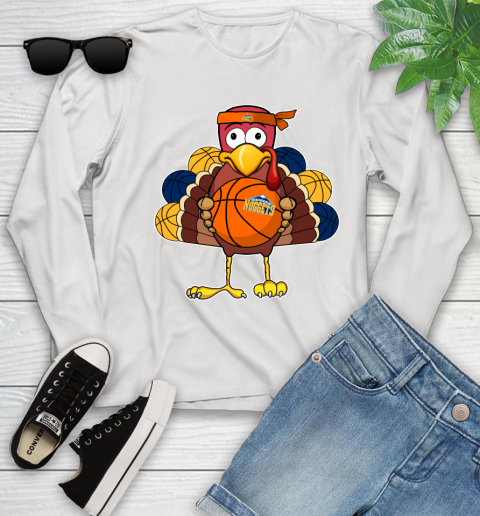 Denver Nuggets Turkey thanksgiving day Youth Long Sleeve