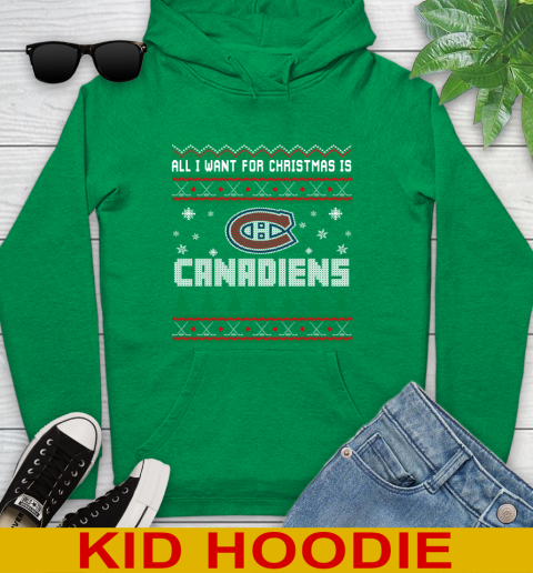 Montreal Canadiens NHL Hockey All I Want For Christmas Is My Team Sports 135