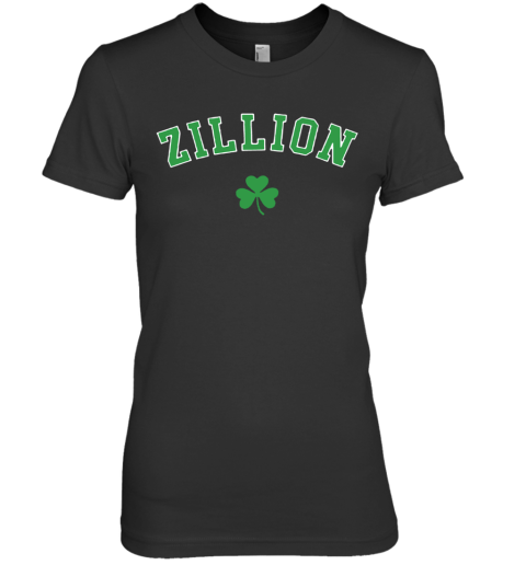 Zillion Beers Shamrock Premium Women's T-Shirt