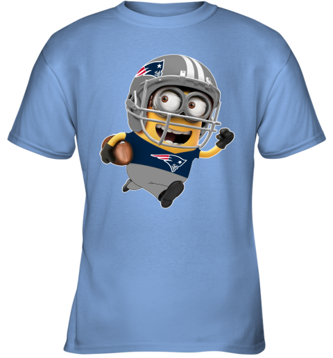 Youth Navy New England Patriots Helmet T-Shirt Size: Large