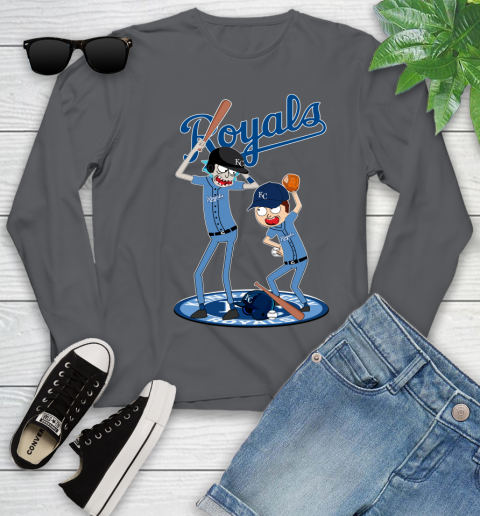 MLB Kansas City Royals Rick And Morty Baseball 132