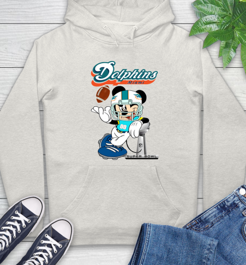 NFL Miami Dolphins Mickey Mouse Disney Super Bowl Football T Shirt Hoodie 12
