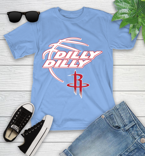 NBA Houston Rockets Dilly Dilly Basketball Sports Youth T-Shirt 11