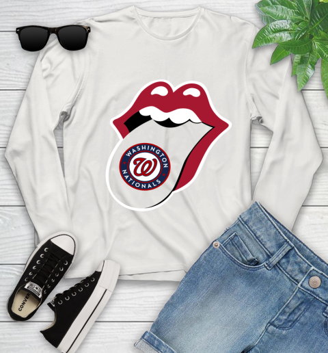Washington Nationals MLB Baseball Lips I Root For My Team Adoring Fan 136