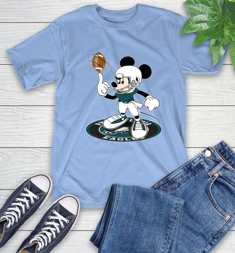 NFL Football Philadelphia Eagles Cheerful Mickey Disney Shirt T-Shirt 12