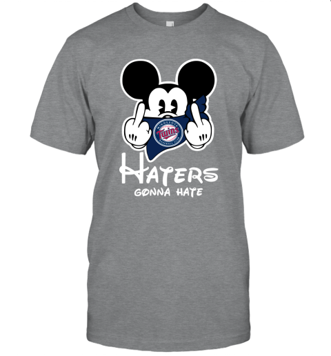 MLB Minnesota Twins Gonna Hate Mickey Mouse Disney Baseball T-Shirt Sweatshirt  Hoodie