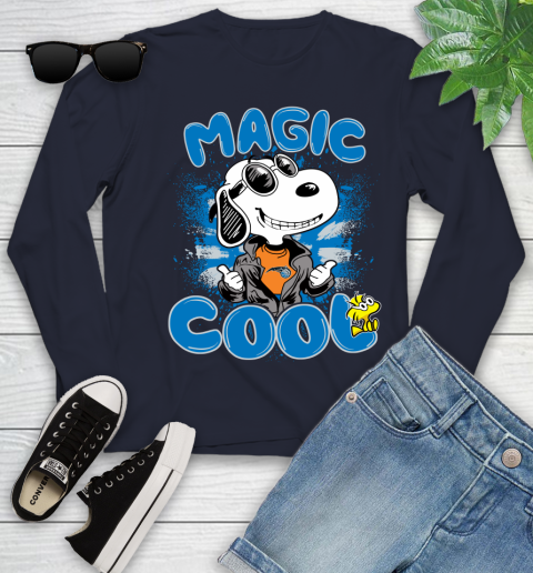 NBA Basketball Orlando Magic Cool Snoopy Shirt Youth Long Sleeve 2