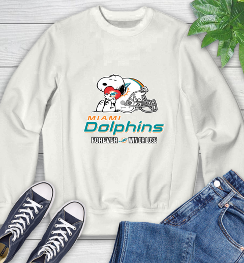 NFL The Peanuts Movie Snoopy Forever Win Or Lose Football Miami Dolphins 25