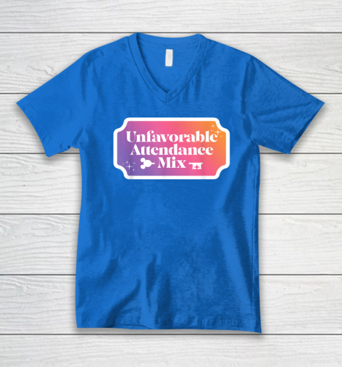 Unfavorable Attendance Mix V-Neck T-Shirt - Image 5