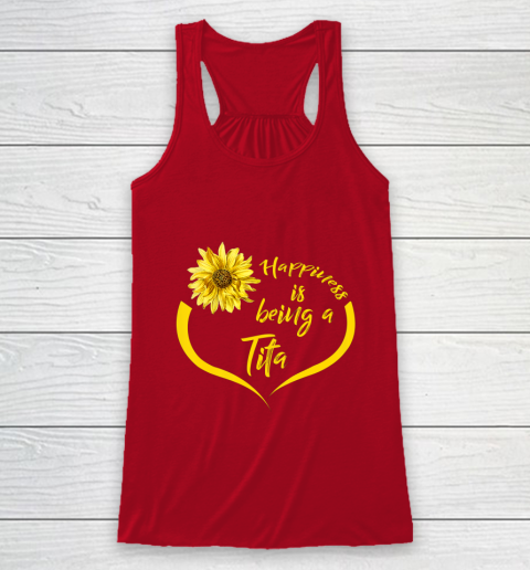 Womens Tita Gift Happiness Is Being A Tita Racerback Tank 4